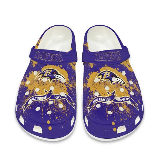 Baltimore Ravens Crocs V3 Nfl Unisex Clogs Clog Shoes by Crocs