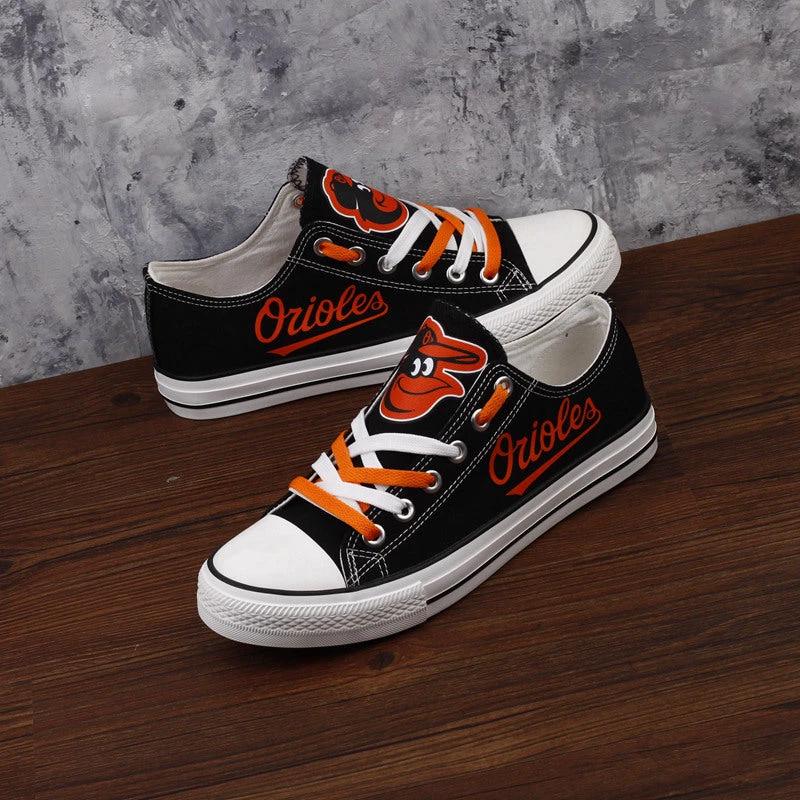 Baltimore Orioles Limited Print Low Top Canvas Shoes Sport Sneakers For Men Women Fans by Crocs