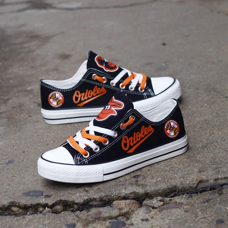 Baltimore Orioles Limited Print Low Top Canvas Shoes Sport Sneakers For Men Women Fans by Crocs