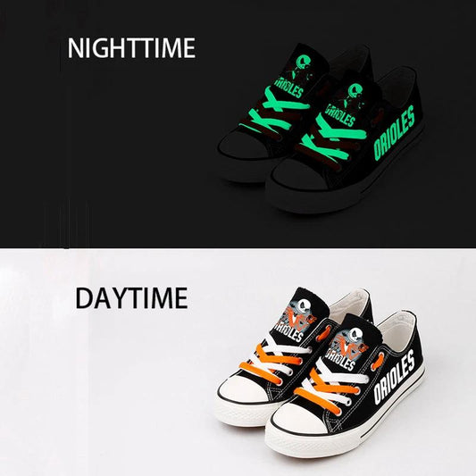 Baltimore Orioles Limited Print Low Top Canvas Shoes Sport Sneakers For Men Women Fans by Crocs