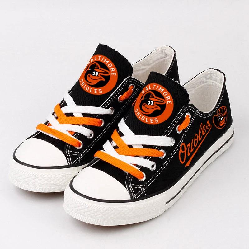 Baltimore Orioles Limited Print Low Top Canvas Shoes Sport Sneakers For Men Women Fans by Crocs