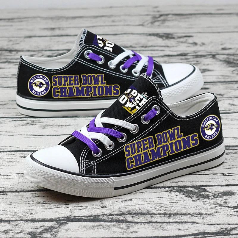 Baltimore Ravens Sport Sneakers Shoes For Men Women Fans by Crocs