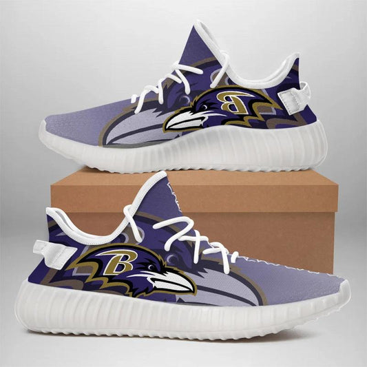 Baltimore Ravens NFL 350v Yeezy Sneakers For Men Women Fans by Crocs