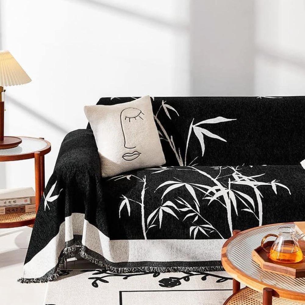 Bamboo Whisper Sofa Cover by Casa & Beyond