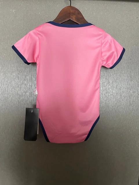 Barcelona 2025-26 Cute Culer Comfort Soccer Baby Bodysuit – Pink by Soccer Jersey