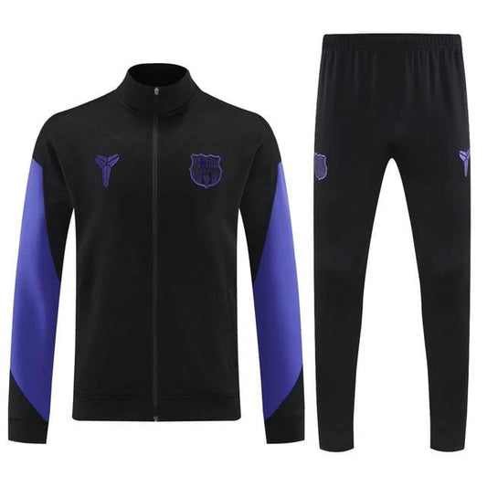 Barcelona 2025-26 Kobe Tribute Soccer Training Set – Black and Purple by Soccer Jersey