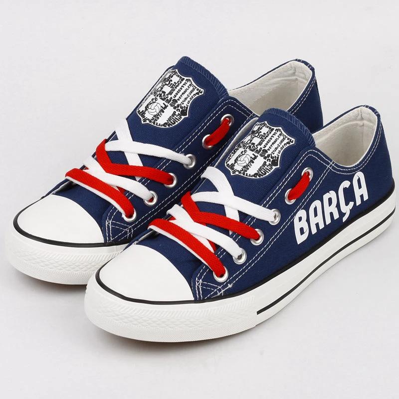 Barcelona Low Top Canvas Sport Sneakers Shoes For Men Women Fans by Crocs