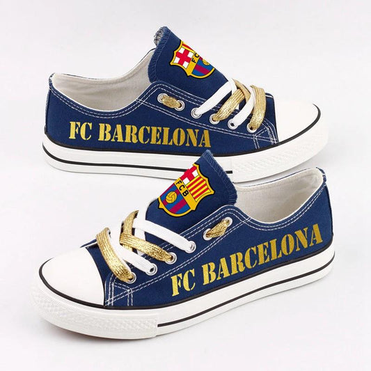 Barcelona Low Top Canvas Sport Sneakers Shoes For Men Women Fans by Crocs