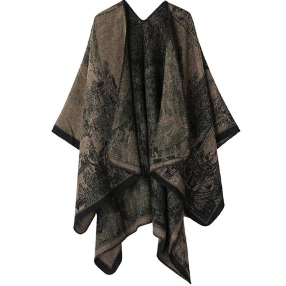 Baroque Boho Unisex Cardigan Shawl by Casa & Beyond