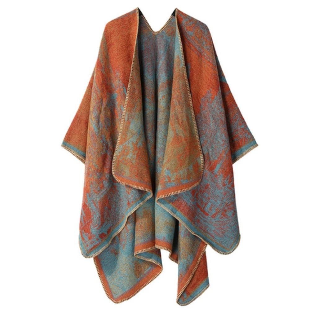 Baroque Boho Unisex Cardigan Shawl by Casa & Beyond