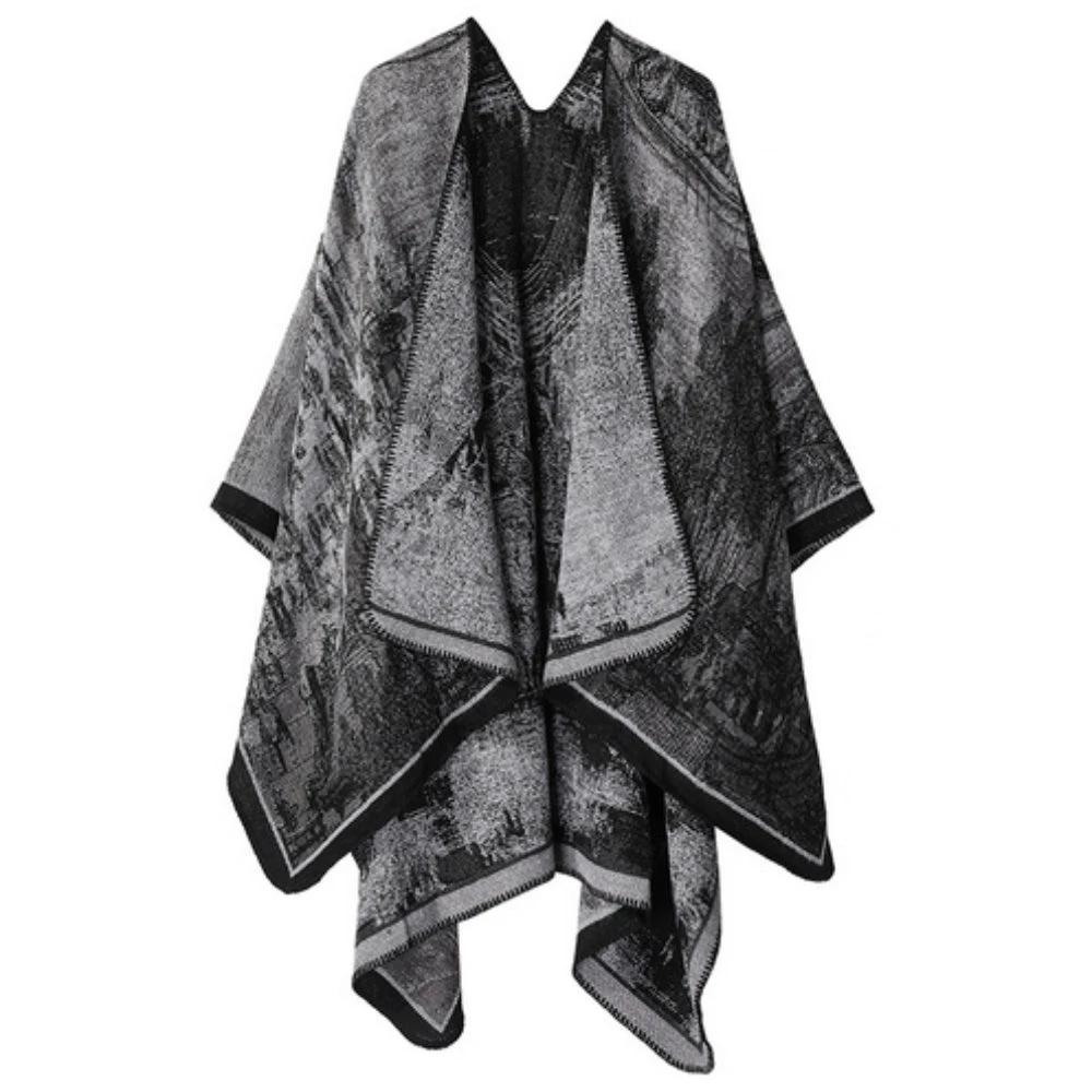 Baroque Boho Unisex Cardigan Shawl by Casa & Beyond