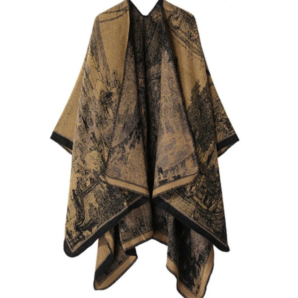 Baroque Boho Unisex Cardigan Shawl by Casa & Beyond