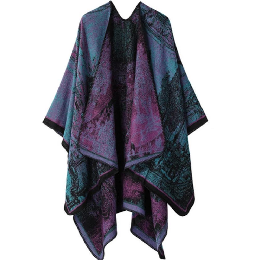 Baroque Boho Unisex Cardigan Shawl by Casa & Beyond