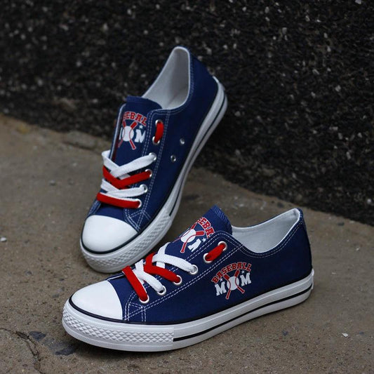 Baseball Limited Print Low Top Canvas Shoes Sport Sneakers For Men Women Fans by Crocs
