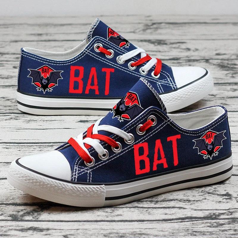 Bat Canvas Sneakers Shoes For Men Women Fans by Crocs
