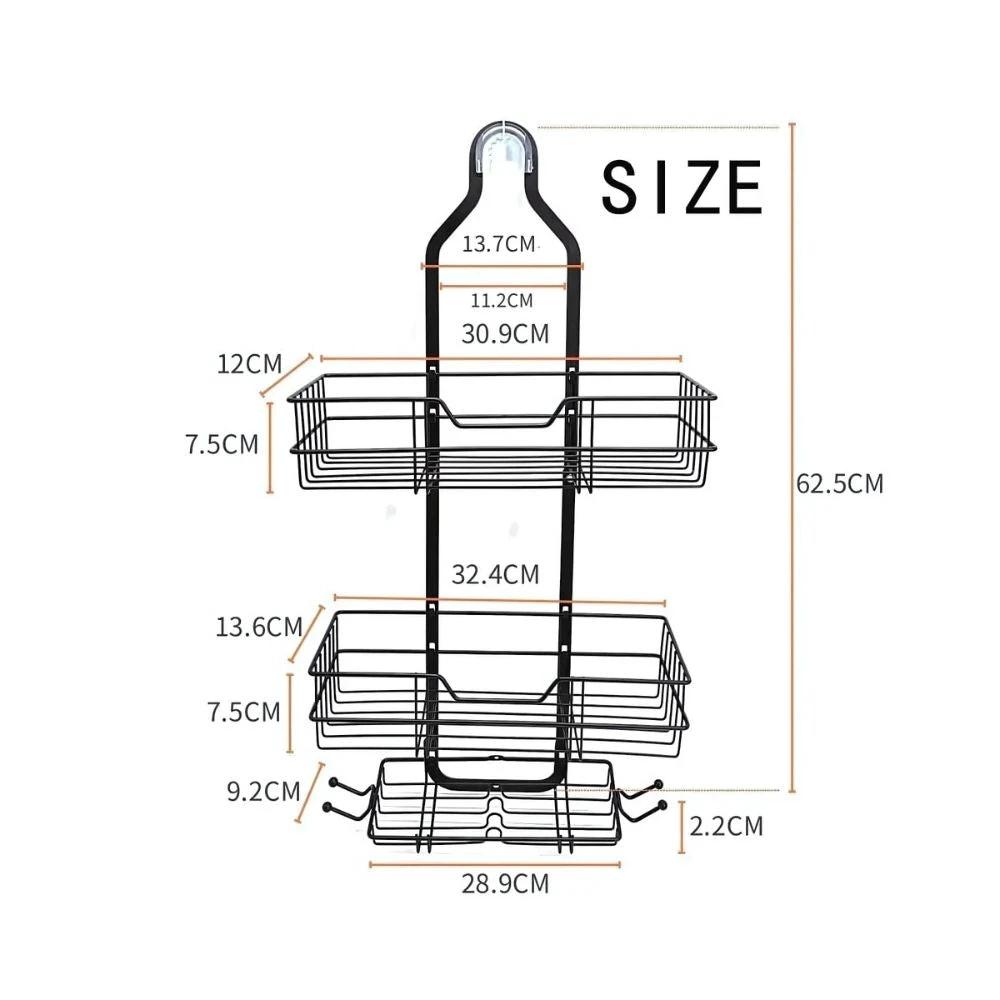 Three Layer Shower Organizer Caddy by Casa & Beyond