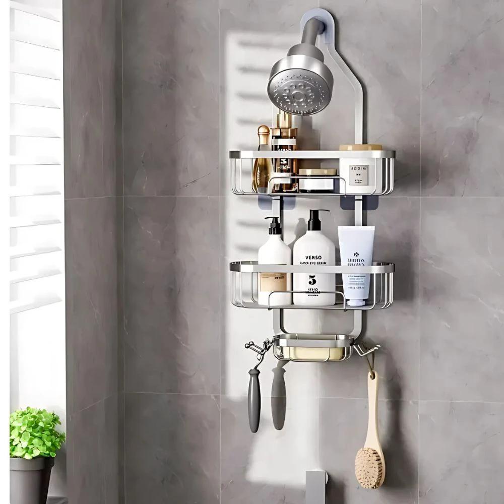 Three Layer Shower Organizer Caddy by Casa & Beyond
