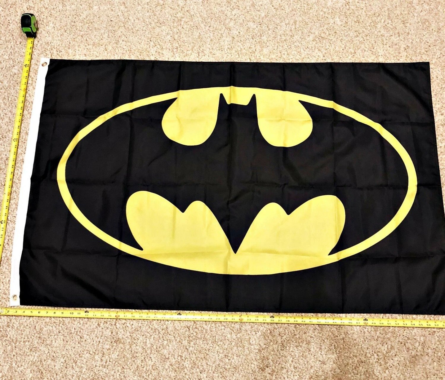 Batman Flag 3x5ft Marvel America Oval Poster Banner Bat Women by flagsjustdoit