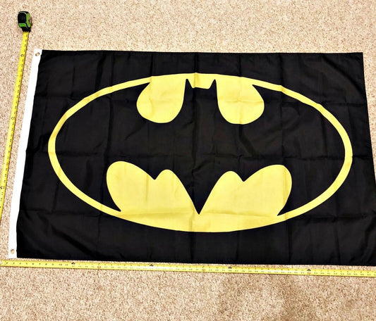 Batman Flag 3x5ft Marvel America Oval Poster Banner Bat Women by flagsjustdoit