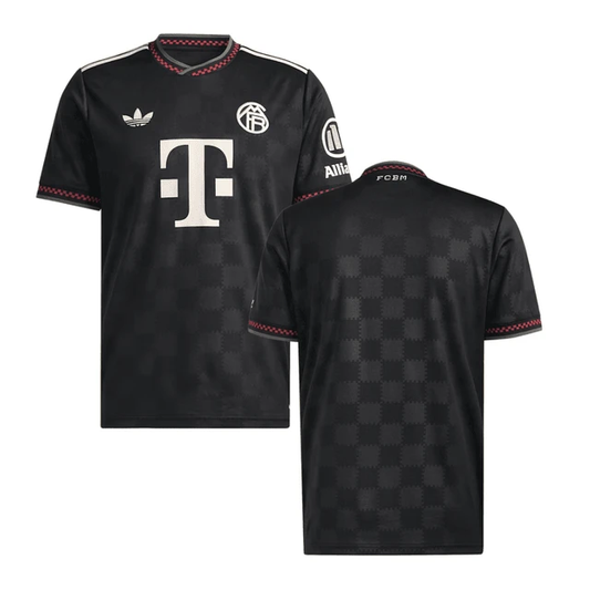 Bayern Munich 2025-26 Third Men Jersey – Black by Soccer Jersey