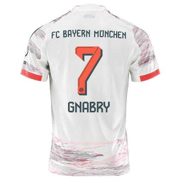 Bayern Munich Away GNABRY 7 Jersey 2025-26 by Soccer Jersey
