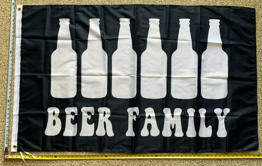Beer Flag Beer Pong Beer Family Party Fun Bud Claw Busch Sign 3x5' by flagsjustdoit