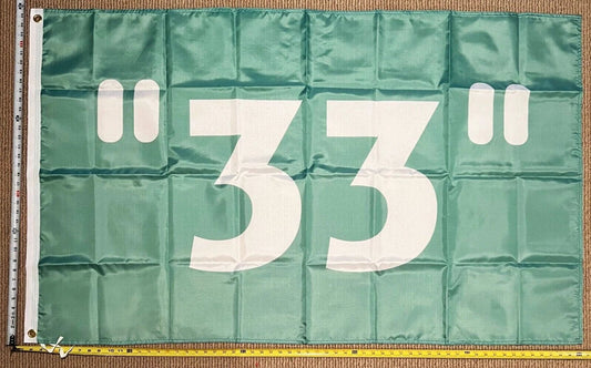 Beer Flag Rolling Rock Man Cave College Dorm Banner Sign USA 3x5' by flagsjustdoit
