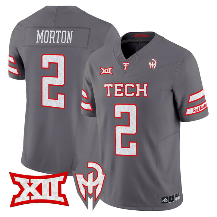 Behren Morton Jersey #2 Texas Tech Red Raiders Too Cold Vapor Stitched by My Store NCAA Football Jerseys