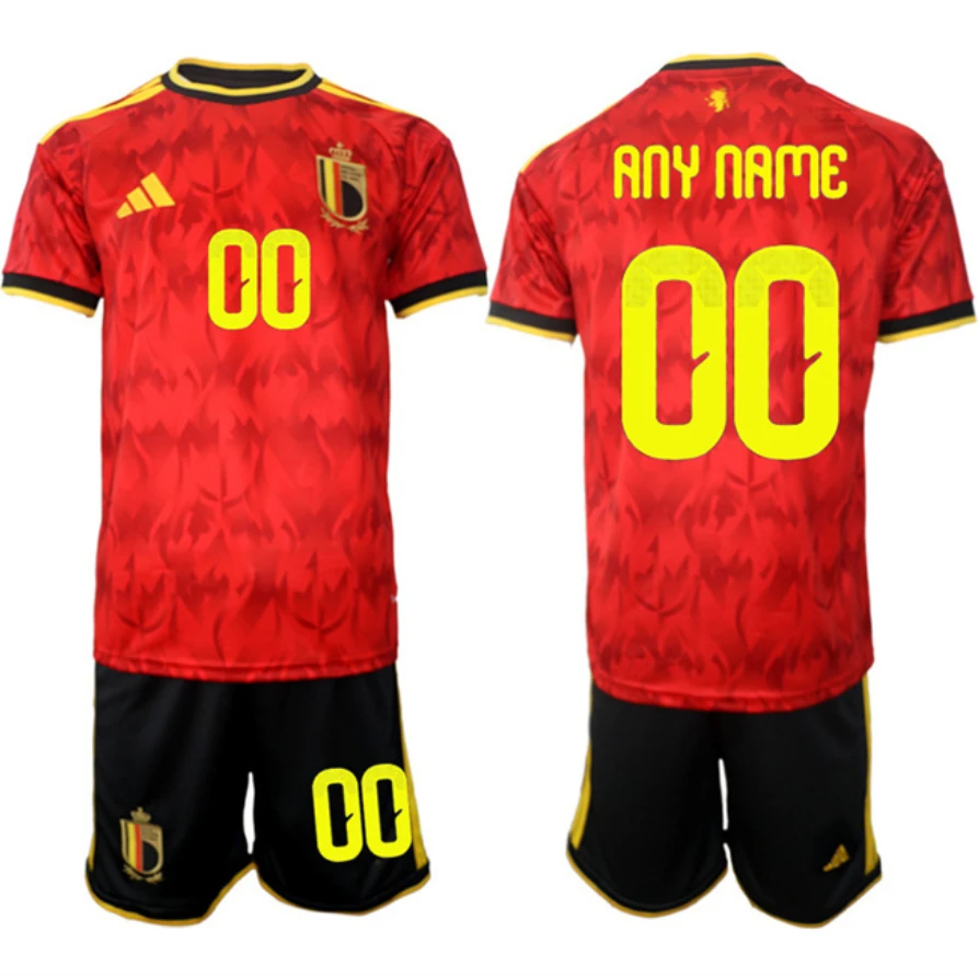 Belgium National Team Custom Red 2026 World Cup Home Soccer Jersey Suit by Soccer Jersey