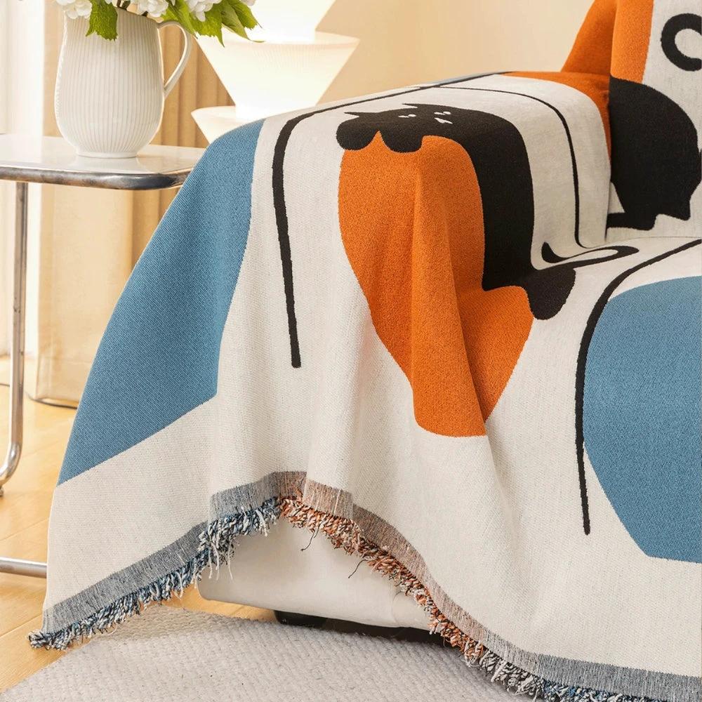 Bellavue Catwalk Woven Sofa Cover by Casa & Beyond