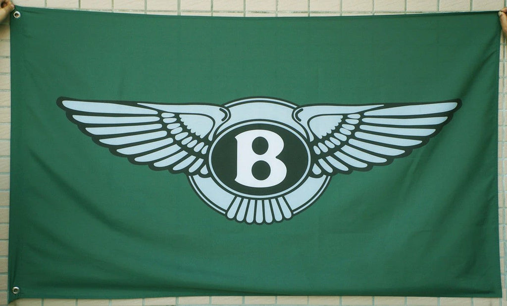 Bentley flag-3x5 FT-100% polyester Banner-2 Metal Grommet by flagsshop