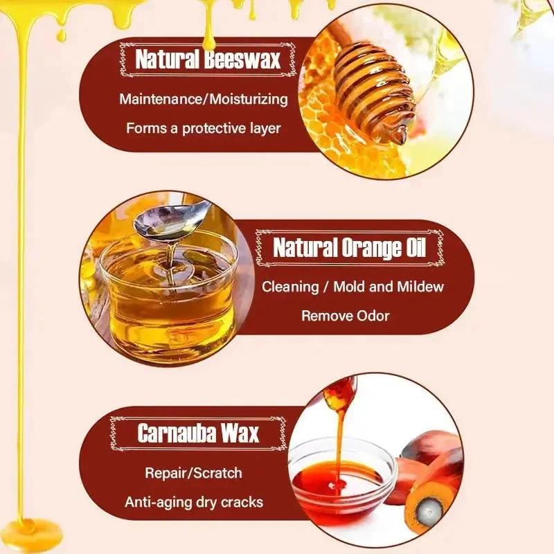 Beeswax Wood Balm with Orange Oil – Natural Care & PRedection by BowLift