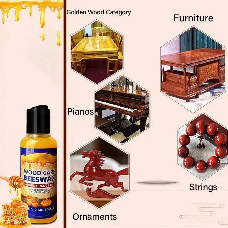 Beeswax Wood Balm with Orange Oil – Natural Care & PRedection by BowLift
