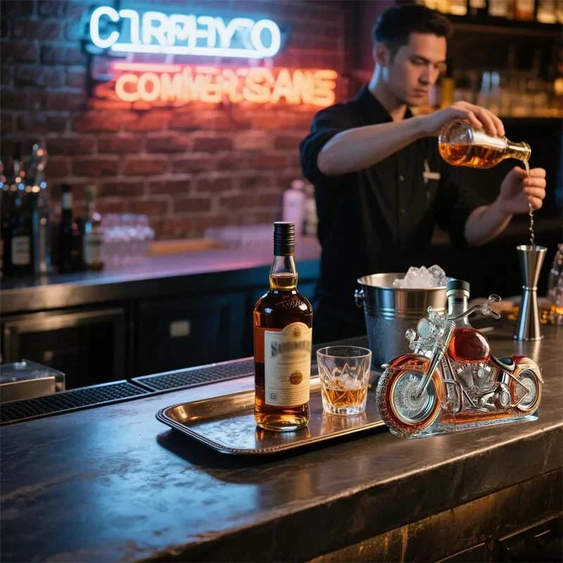 RebelWhisky | Limited Edition Harley Whisky Bottle by BowLift