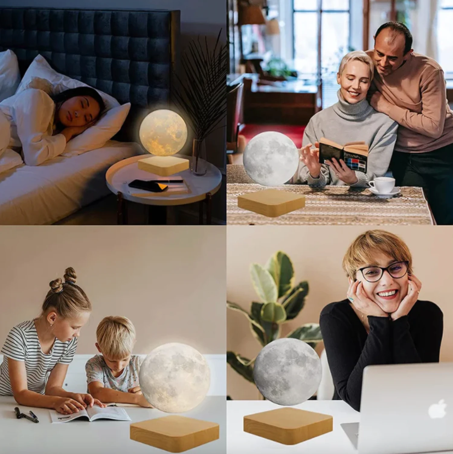 Lunara Flowing Moon Lamp Bowlift by Bowlift