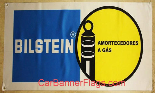 Bilstein Flag-3x5 FT Banner-100% polyester-2 Metal Grommets by flagsshop
