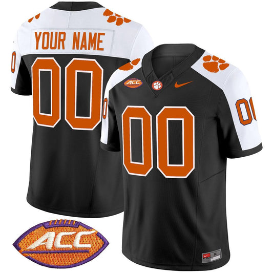 Custom Clemson Tigers Jersey Name, Number 2025 Vapor Limited Stitched Black Alter by My Store NCAA Football Jerseys