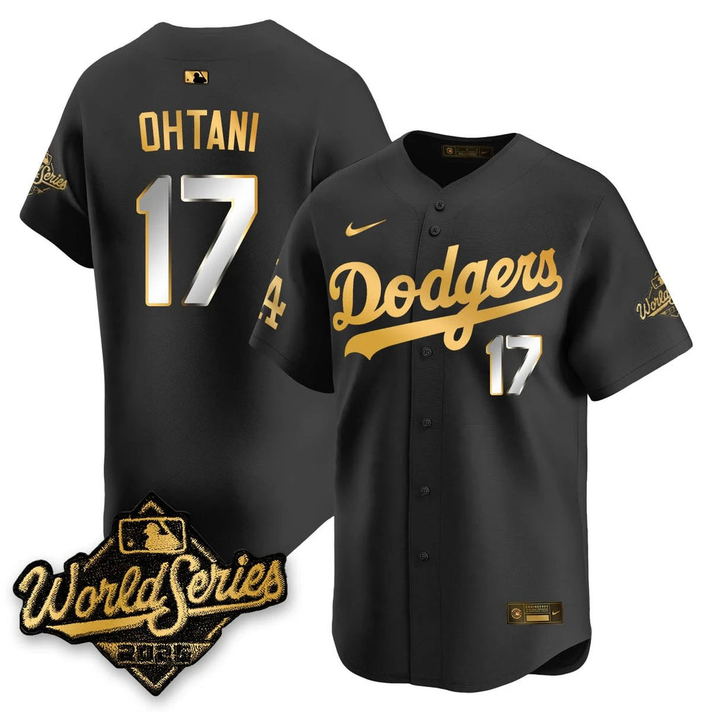 Los Angeles Dodgers 2025 World Series Gold Jersey - All Stitched by Los Angeles Dodgers