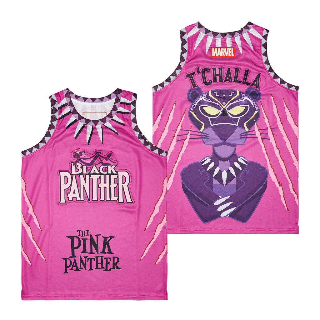 Black Panther T'challa Movie Basketball Jersey Multi Color by My store basketball