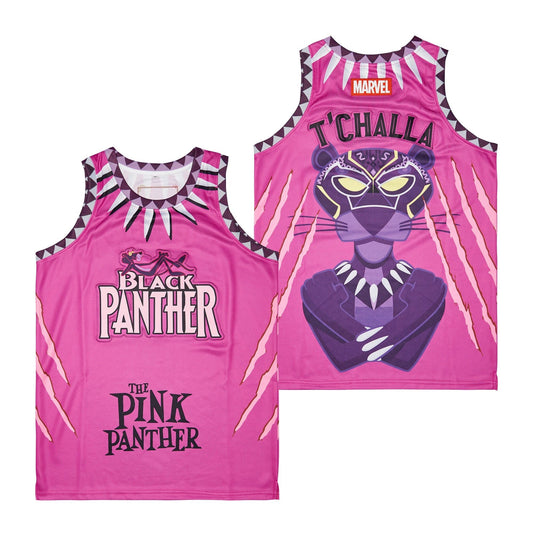 Black Panther T'challa Movie Basketball Jersey Multi Color by My store basketball