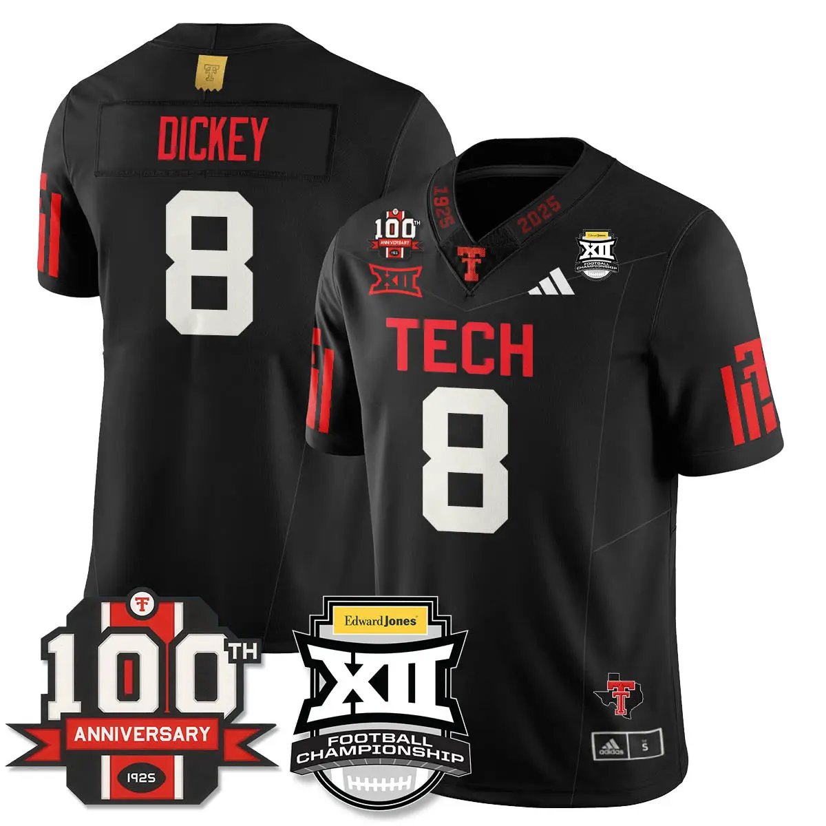 TTU Vapor Limited Jersey - Edward Jones Champions by Texas Tech Red Raiders