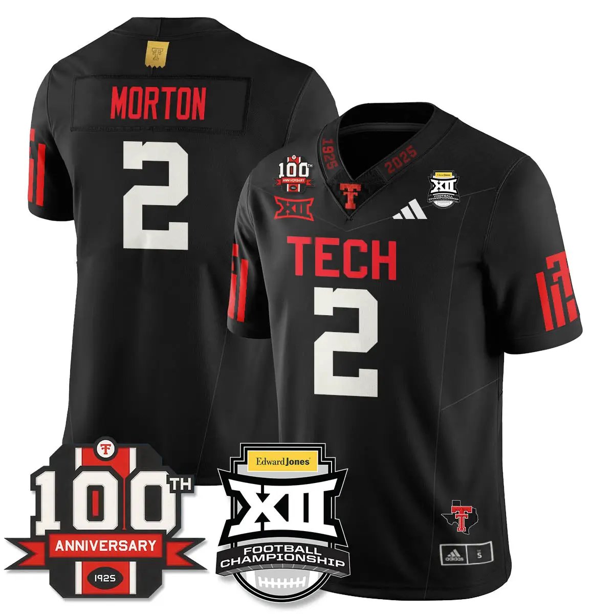 TTU Vapor Limited Jersey - Edward Jones Champions by Texas Tech Red Raiders