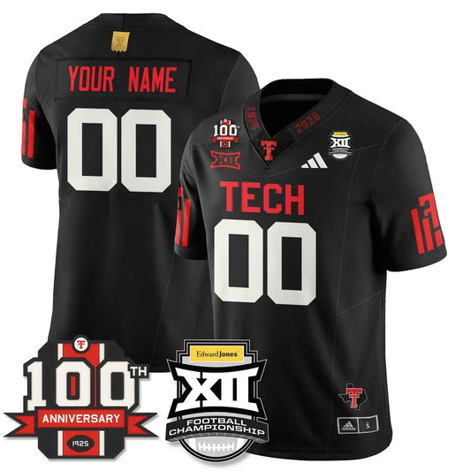 Custom TTU Vapor Limited Jersey - Edward Jones Champions by Texas Tech Red Raiders