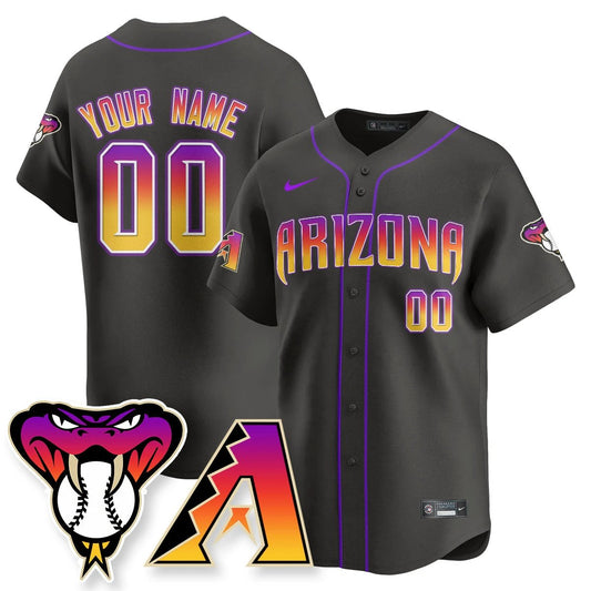 Arizona Diamondbacks 2025 City Connect Concept Custom Jersey - All Stitched by Arizona Diamondbacks