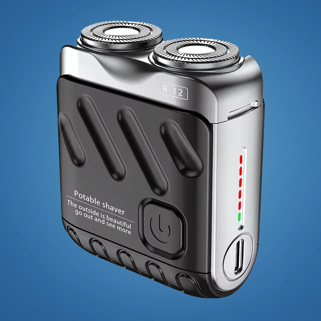 SmoothEdge | Rotary Electric Shaver – Dual-Ring Blades – Water-Resistant – Men's Grooming Bowlift by Bowlift
