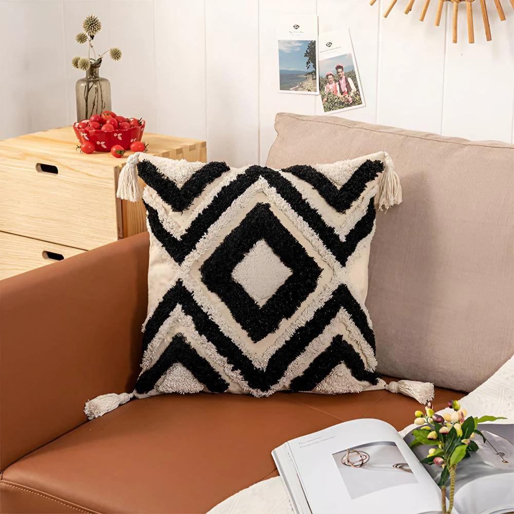 Casablanca Tufted Cushion Cover by Casa & Beyond