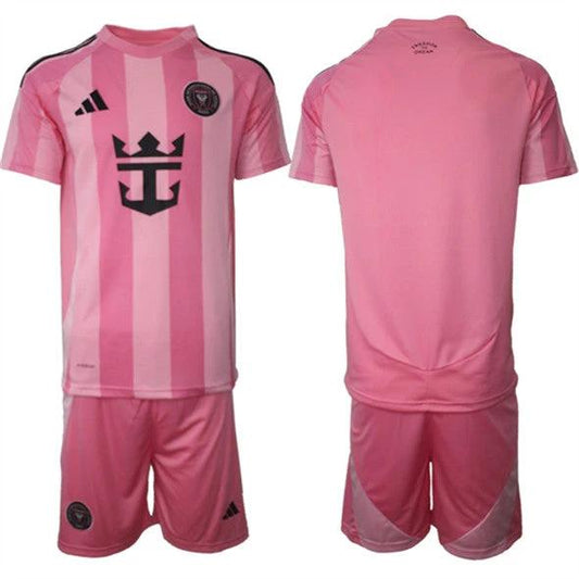 Blank Jersey Inter Miami CF Pink Home 2025 - 26 Soccer Suit by Soccer Jersey