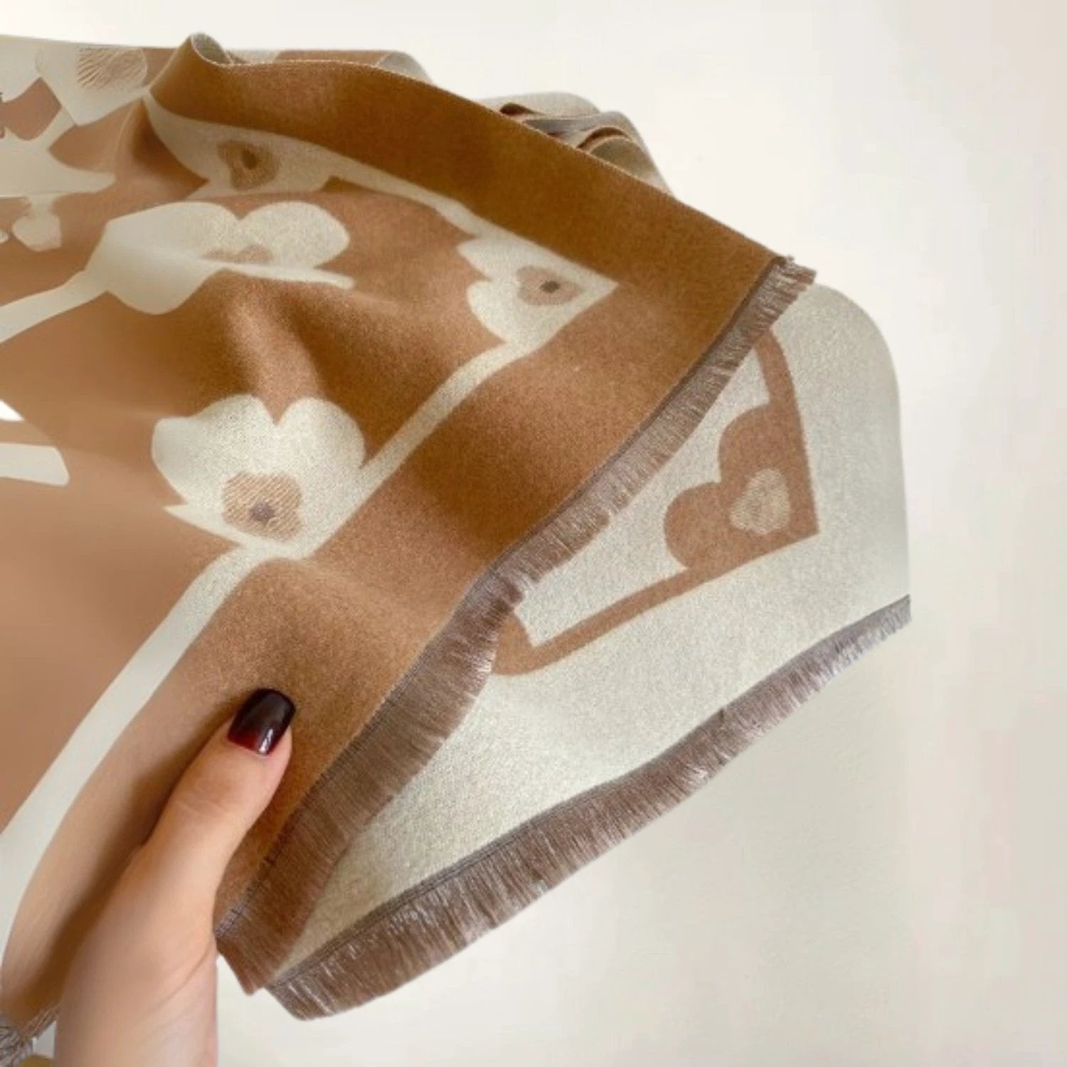 Bloom Classic Floral Winter Scarf by Casa & Beyond