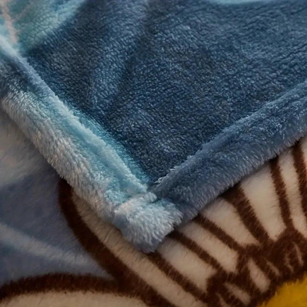Bloombee Retro Floral Soft Blanket by Casa & Beyond