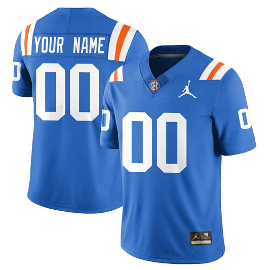 Custom Florida Gators Jersey Bring Back 1960s Throwback Stitched Blue by My Store NCAA Football Jerseys